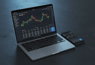 Activity tracking panel showing trading history and fund performance